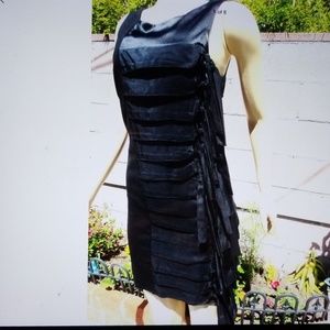 BcbgMaxAzria side stripe detail dress